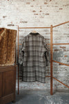 AVIVA JIFEI XUE 25 Autumn/Winter Contrast Color Mac Jacket/Cocoon Pants AJX-FW25-CMC-NBBWC-Natural Brown Jacket